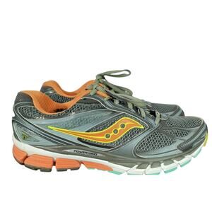 Saucony Guide 8 Running Shoes Women's Size 9.5 Gray Peach S10256-2 Sneakers